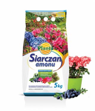 Sulfato de amonio - fertilizante acidificante para jardineros exigentes - Planta® - 5 kg - 