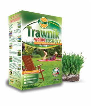 느리게 성장하는 잔디-덜 빈번한 잔디를위한 잔디 종자 믹스-Planta-0.9 kg - 