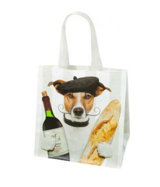 Τσάντα αγορών - 34 x 36 x 22 cm - σκύλος - 