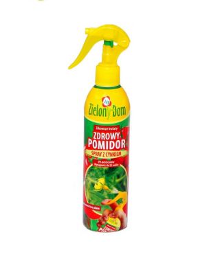 Fertilizante foliar com zinco "Zdrowy Pomidor" (Tomate Saudável) - Zielony Dom® - 300 ml - 