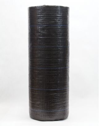 Black anti-weed fabric (agrotextile) - thicker than fleece - 1.10 x 10.00 m