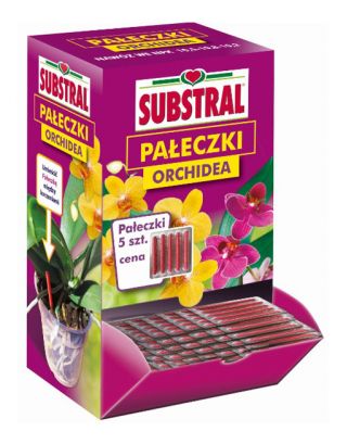Orchidėjų trąšų lazdelės - Substral® - 5 x 4,5 g - 