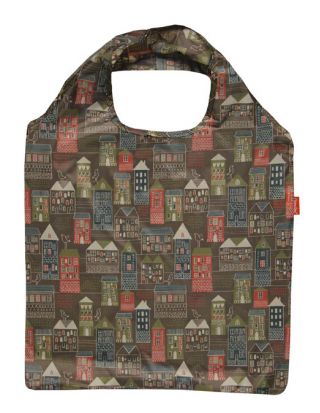 फोल्डेबल शॉपिंग बैग - 42 x 60 सेमी - मकान - 