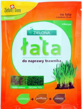 Green Patch Lawn Repair Kit - frön + gödselmedel + substrat + mycorrhiza - 