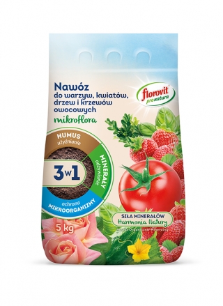 Organic-mineral vegetable fertilizer - Florovit® Pro Natura - 5 kg