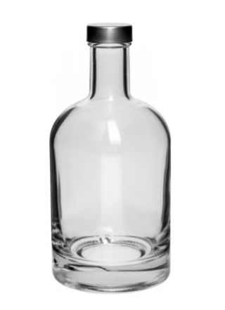 Flaska med metallvridningslock - Little Miss - 200 ml - 