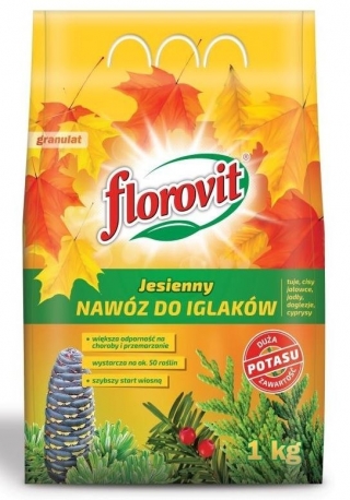 Engrais d&#39;automne pour conifères - Florovit® - 3 kg - 