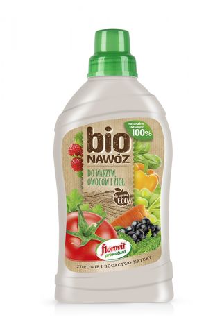 BIO köögivilja-, puuvilja- ja ürdiväetis orgaaniliste kultuuride jaoks - Florovit® - 1 l - 