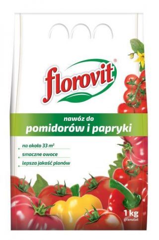 Fertilizante para tomate e pimentão - Florovit® - 1 kg - 