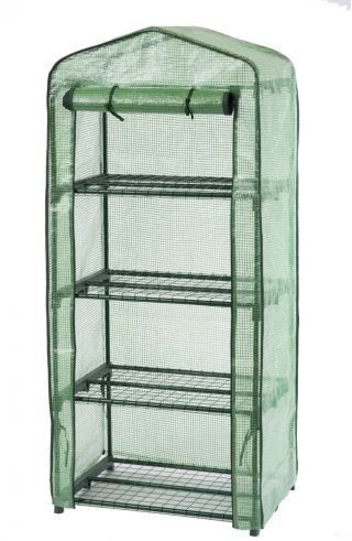 One-sided greenhouse with 4 shelves - 49 x 69 x 160 cm