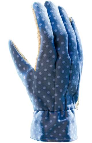 Sivkaste vrtne rokavice iz sivke modre - 