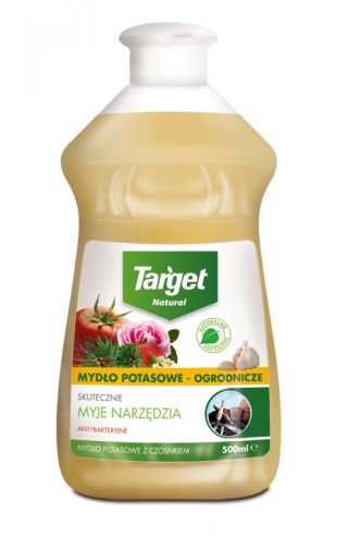 Garden potassium soap with garlic - 500 ml