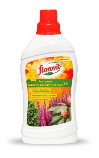 Almindelig efterårsgødning - til hurtig start om foråret - Florovit® - 1 l - 