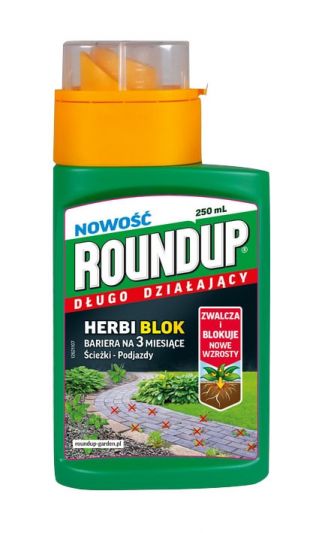 Roundup Herbi Block - عامل تنظيف الرصيف والممر طويل المفعول - 250 مل - 