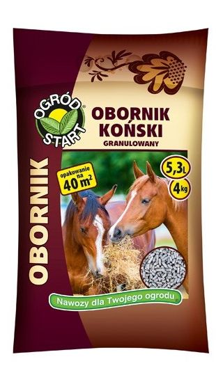 Granulovaný konský hnoj - Ogród-Start® - 4 kg - 