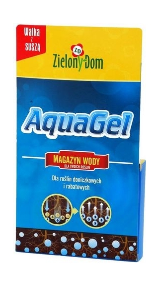 Stockage d'eau AquaGel - améliore l'absorption d'eau et la structure du sol pour les plantes en pot et en bordure - 