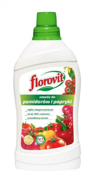 Îngrășământ pentru roșii și ardei gras - Florovit® - 1 l - 