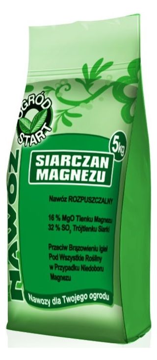 Sulfato de magnesio - fertilizante de jardín soluble en agua - 5 kg - 