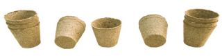 Round peat pots ø7 cm x 8 cm - 200 pieces