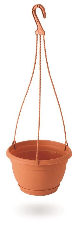 Hanging flower pot - Agro - 27 cm - Terracotta