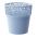 レース付き丸い植木鉢-17,5 cm-ツリー-アイスグレー - 