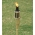 Bamboe windbestendige zaklamp - 35 cm - 