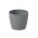 Cache-pot rond "Magnolia Jersey" - 19 cm - gris - 