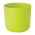 Kućište okruglog lonca "Aruba" - 25 cm - pistacio-zelena boja - 