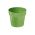 丸いシンプルな鍋-16 cm-オリーブグリーン - 