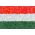 Ungarsk flagg - Frø av 3 varianter - 