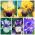 Iris - sélection de notes violettes - 5 pcs - 