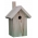Birdhouse untuk tits, burung pipit dan nuthatches - kayu mentah - 
