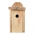 Paukščių namelis, skirtas žvėrims, žvirbliams ir museliams, montuojamiems ant sienų - žaliavinė mediena - 