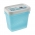 一组3个矩形食品容器-Mia“ Polar”-1升-冰蓝色 - 