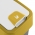 10 liter Capri-yellow Magne dustbin dengan tutup tekan-terbuka - 