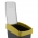 25-litrový popelník Capri-yellow Magne s víkem pro otevření - 