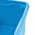 ब्लू 24-लीटर "एमिल और एमिलिया" ढक्कन के साथ स्टैकेबल मॉड्यूलर बॉक्स - 