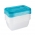 Set of 5 rectangular food containers - Fredo "Fresh" - 0.5-litre - fresh blue