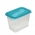 一组3个矩形食品容器-Fredo“ Fresh”-1升-新鲜蓝色 - 