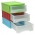 Set of 3 colourful drawers - Your Colours