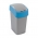 25-liters blå Flip Bin-affaldssorteringsbak - 
