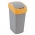 50-litre yellow Flip Bin waste sorting bin