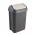 Odpadkový kôš s otočným vekom - Swantje - 25 litrov - grafitovo šedá - 