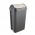 Odpadkový kôš s otočným vekom - Swantje - 50 litrov - grafitovo šedá - 