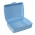 Storage box - Olek "Frozen" - 1 litre - blue