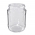 Bocaux en verre twist-off, bocaux Mason - Fi 82-720 ml avec couvercles blancs - 8 pcs - 