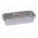 Дълга алуминиева форма за кексчета за брауни, шоколадови блокчета и торти - 865 мл - 5 бр - 