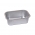 Dit is een aluminium langwerpige rechthoekige braadslede voor stoofschotels en varkensgebraad - 1,56 l - 