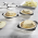 Marco para hornear magdalenas y muffins - para 24 moldes - blanco - 5 piezas - 