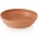 Cache-pot simple "Glinka" avec une soucoupe - 17 cm - couleur terre cuite - 